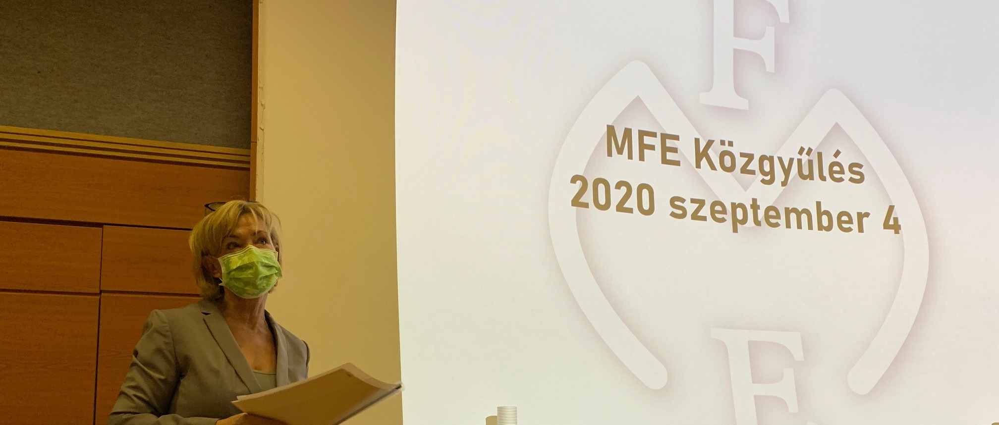 MFE Közgyűlés 2020. szeptember 4.